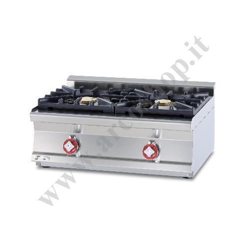 003529 - PIANO COTTURA A GAS DA BANCO, 2 FUOCHI PCT-63G